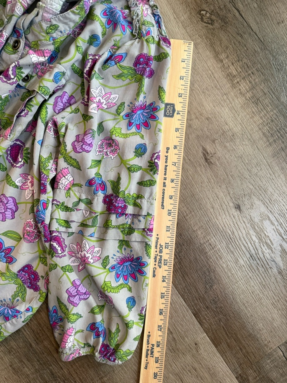 Matilda Jane Thinking Out Loud Floral Blouse Size Large - Picture 10 of 11